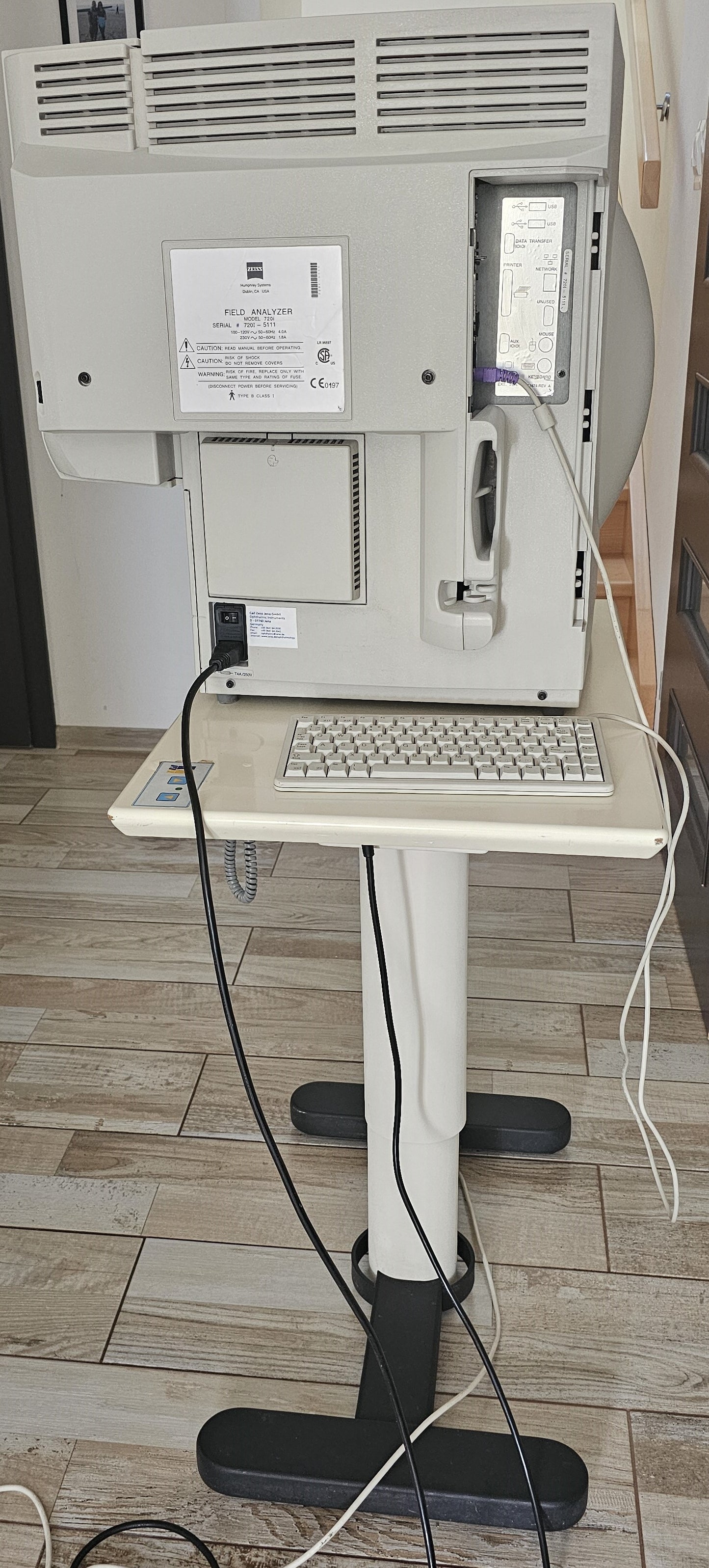 HUMPHREY FIELD ANALYZER MODEL 720I ZEISS